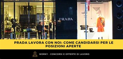 Prada Lavora con noi: posizioni aperte, come candidarsi.